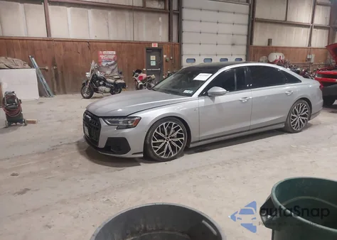 2023 Audi A8 L 55 Tfsi Quattro Tiptronic from USA, damaged, VIN WAULDAF81PN000653